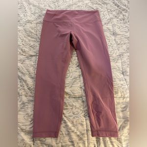 Lululemon Wunder Train High Rise Tights, 25”, EUC